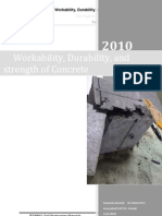 (2010 F) Final Concret Lab, HW, 2nd Yr, 1st Term, 2010, Strength of Concret