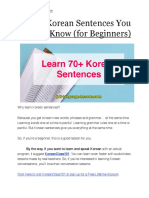 Top 70 Korean Sentences You Need To Know (For Beginners)