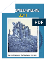 Earthquake Engineering Course Outline