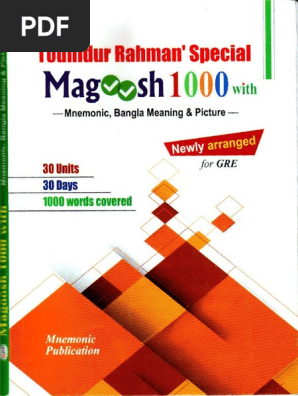 Magoosh 1000 Words With Mnemonic Pdf Pdf