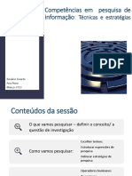 Competências em pesquisa de informação