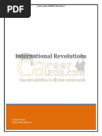 International Revolutions: Career Anna