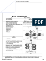 Mcculloch 4318 Engine Manual