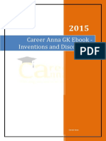 Career Anna GK Ebook - Inventions and Discoveries