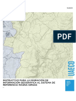 Instructivo para La Migración de Información Geográfica Al Sistema de Referencia Magna-Sirgas