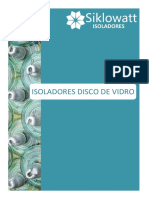 Catalogo Siklo Isoladores Disco de Vidro