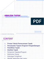 Analisa Tapak Site Analisis