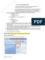 Algorithm How To PDF
