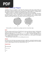 Shrinking Polygons: Input