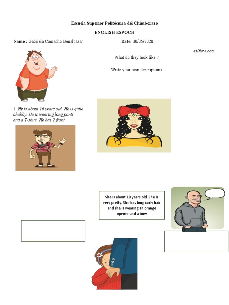Descriptive Character Profiles | PDF