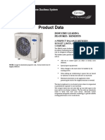 Product Data: 38MAQ Outdoor Unit Single Zone Ductless System Sizes 09 To 30