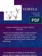 Vowels: by Gerard Kelly (2000) Sebastian Concha Liei Professor Uniminuto