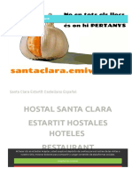 Hostal Santa Clara L'estartit Estartit Español