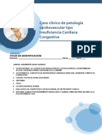 Caso clínico de patología cardiovascular tipo Insuficiencia Cardiaca Congestiva