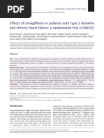 Effects of canagliflozin in diabetes