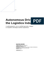 Autonomous Driving to Reshape Logistics Competitive Advantages