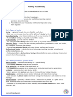 VOCABULARY ABOUT FAMILIY- INTERCHANGE 1 UNIT 5