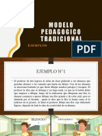 Ejemplos Modelo Pedagogico Tradicional