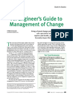 An Engineer's Guide To Management of Change - CEP - Mar 2012