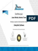 Certificado Curso Virtual Caterpillar Software-1 PDF
