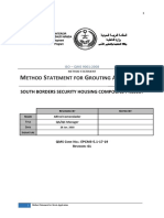 MS For Grouting Application