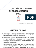 Primera Sesion - Introduccion - Java