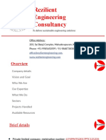 Rezilient Engineering Consultancy - Company Profile