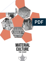 Material Culture: Jamie Oxtoby BA Design Yr 2