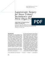 2005 Laparoscopic Surgery For Stress Urinary Incontinence and Pel PDF