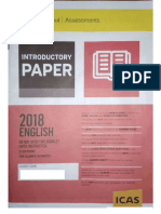 English Y2 2018 With Answers
