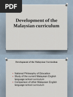 TOPIC 3 Curriculum Development in Malaysia - Yash