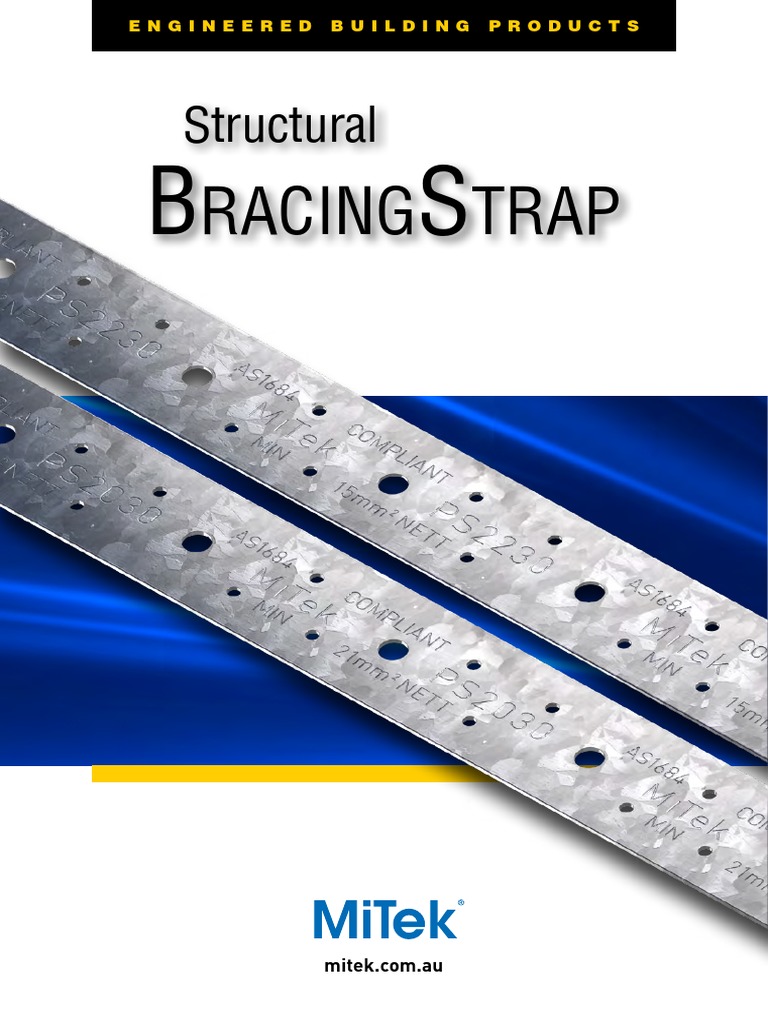 Structural Bracing For Builders Pdf Galvanization Economic Sectors