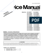 Supplement Service Manual CS (CU) - VU12SKQ