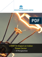 COVID19: Impact On Indian Power Sector: - A Perspective