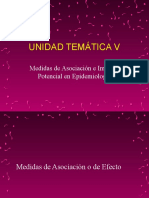 Unidad Tematica V.1. Medidas de Asociacion e Impacto Potencial