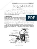 Chapter 2 Service of Car Body Sheet Metal Work