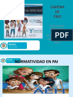 Normatividad de La Cadena de Frio Pai 2019