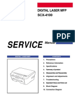 Samsung scx-4100 Service Manual PDF