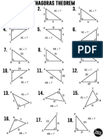 Latihan Teorem Pythagoras