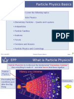 PHY-306 EPP Particle Physics Basics Slide