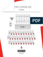 HOHNER Fingeringcharts - Diatonic Keyboard ADG 31 Buttons