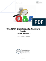 GMP Question and Answer Guide