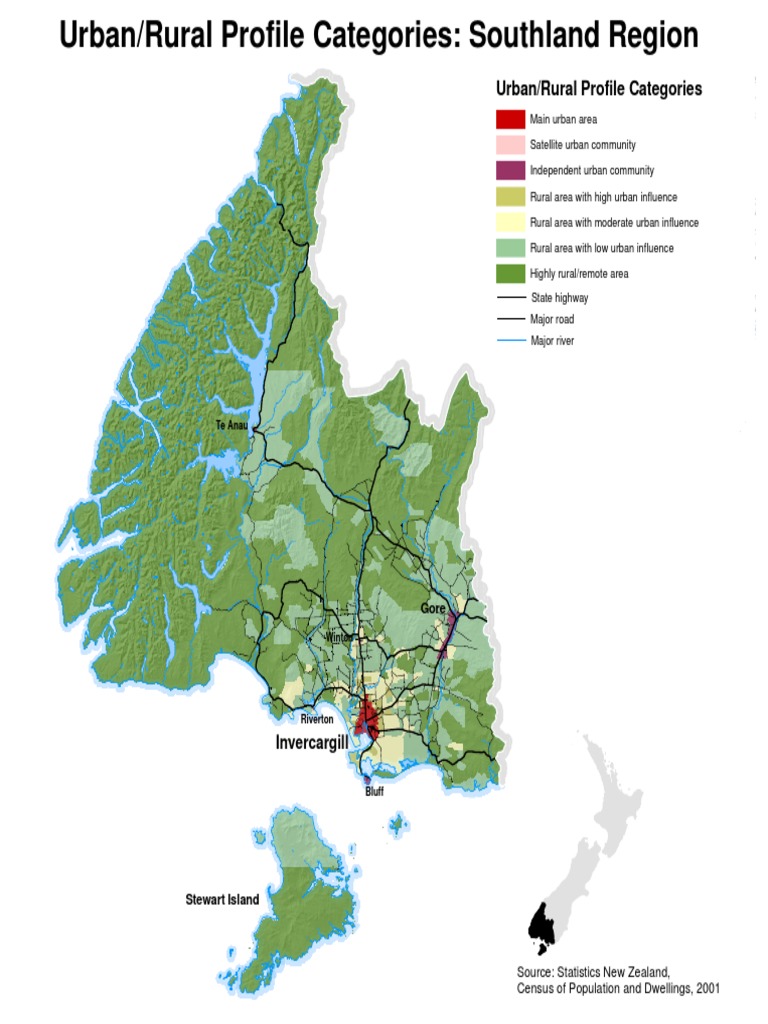 Urban/Rural Profile Categories | PDF