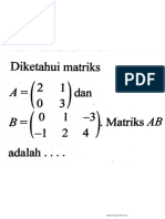 Operasi Pada Matriks