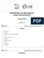 Handwritten Text Recognition Using Tensorflow 2.0: Computer Vision