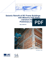 Seismic Retrofit of RC Frame Buildings With Masonry Infill Walls: Literature Review and Preliminary Case Study