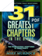 31 Greatest Chapters in The Bib - Mike Murdock - 250318202400 PDF
