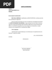 Carta de Renuncia Voluntaria
