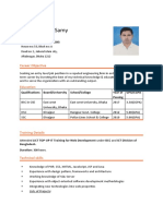 CV AsifSamy