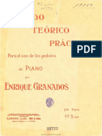 Granados E Metodo Teorico Practico para El Uso de Los Pedales Del Piano PDF